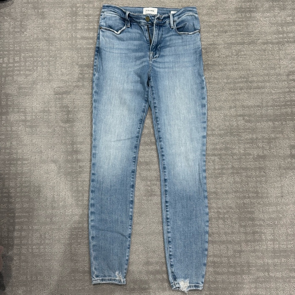 Frame Le High Skinny Jean 27